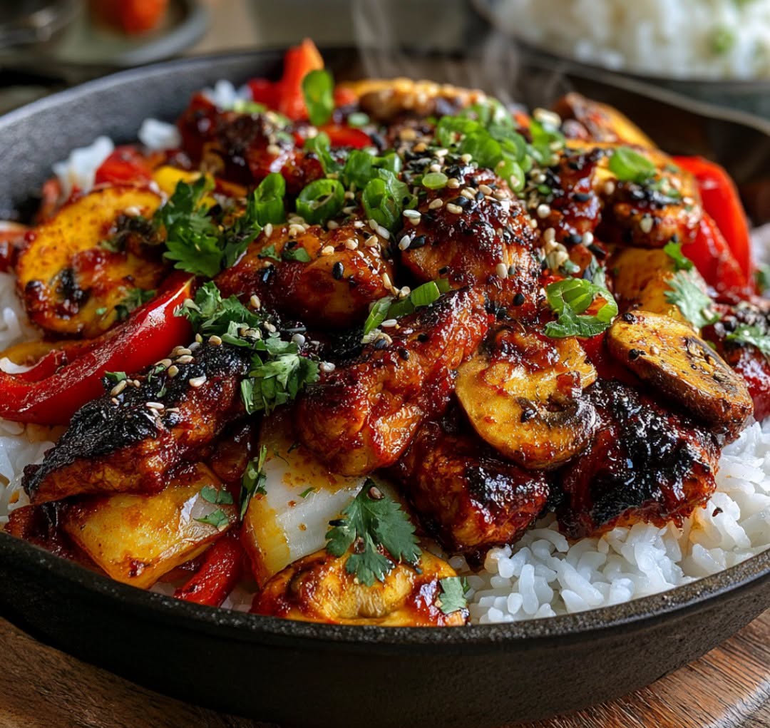 Gochujang Chicken Bulgogi Skillet photo