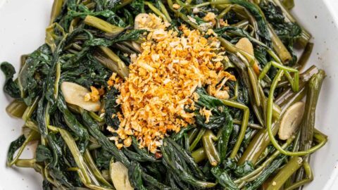 Rau Muống (Stir Fried Morning Glory with Garlic) photo